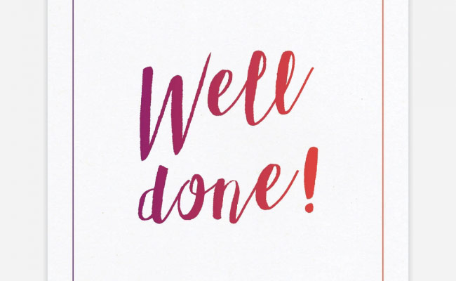 Well Done