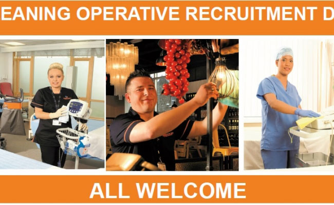 Cleaning Operative Recruitment Day Post