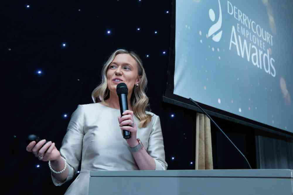 Avril McCarthy at The Derrycourt Employee Awards
