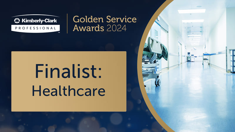 Derrycourt Golden service awards healthcare finalist
