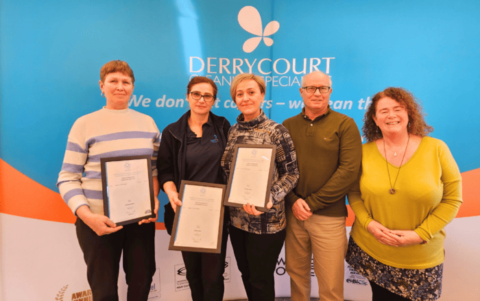 Derrycourt Staff at St Marys complete English classes
