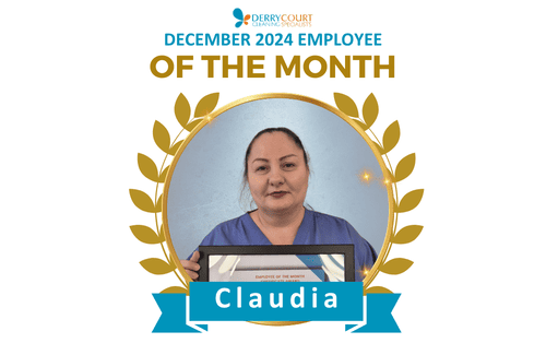 November employee of the month Claudia