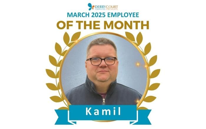 Kamil march Derrycourt Employee Of The Month web