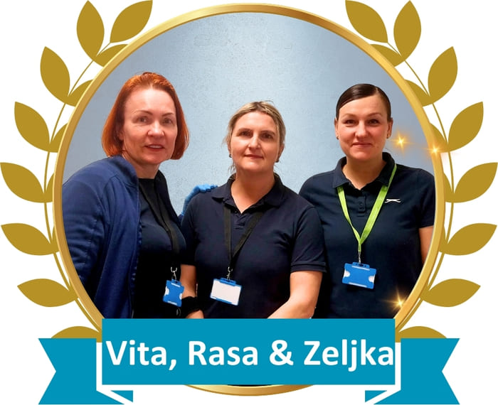 Arklow Primary Care Centre , October Employee of the month