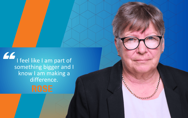 Rose, celebrating 40 years of experience