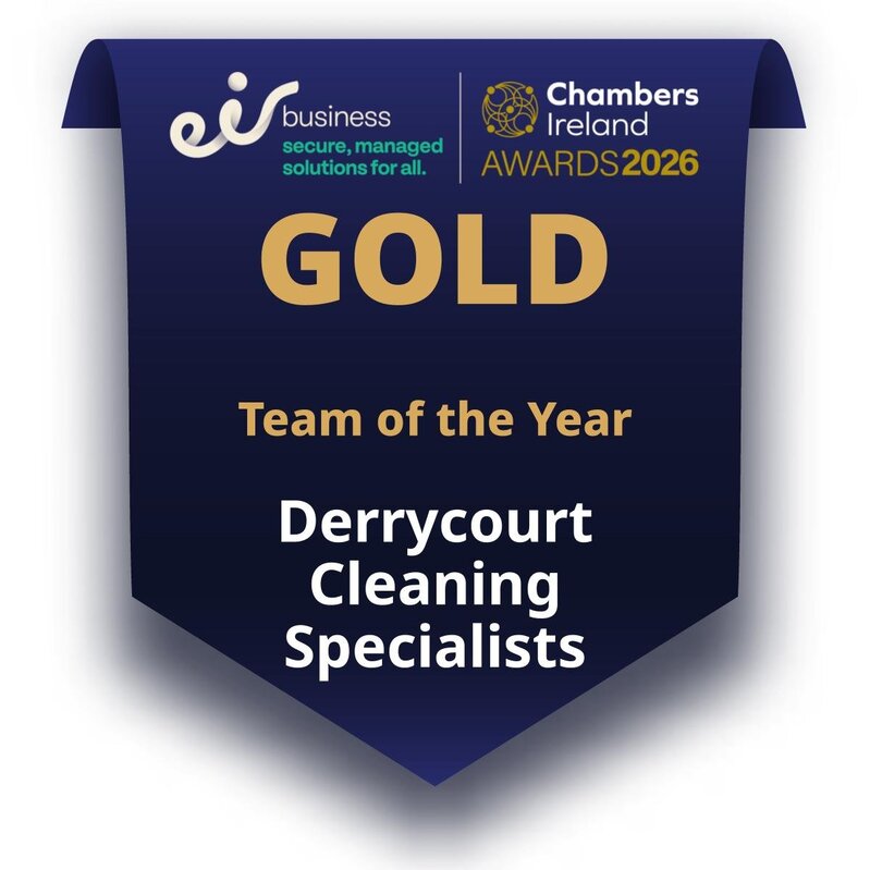 Team of the year, Derrycourt Cleaning Specialist, eir Business Awards